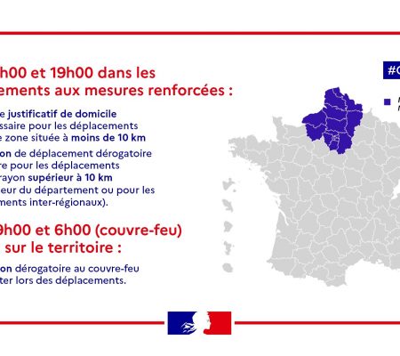 Covid-19 - Un confinement dans 16 départements pour 4 semaines à compter de vendredi 19 mars à minuit - Ville de Stains