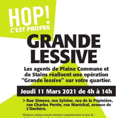 Propreté - Bientôt les grandes lessives dans vos rues... - Ville de Stains