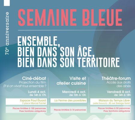 70e anniversaire - La Semaine Bleue - Ville de Stains