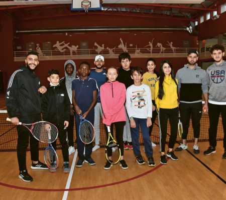 Délégation Palestienne - Le sport rassemble - Ville de Stains