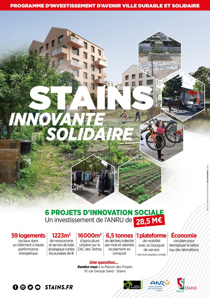 PIA - Stains, innovante et solidaire - Ville de Stains