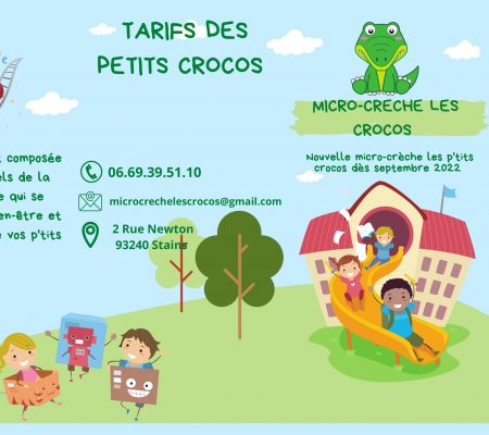 micro creche les crocos stains