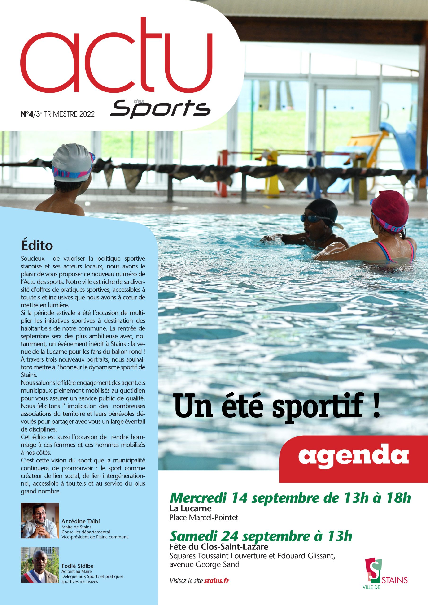 Actu des Sports N°4 - Page 1