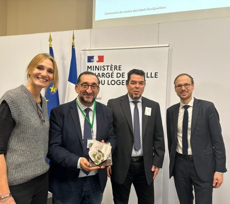 Transition écologique - Cérémonie labels ÉcoQuartiers : Les Tartres mis à l’honneur - Ville de Stains