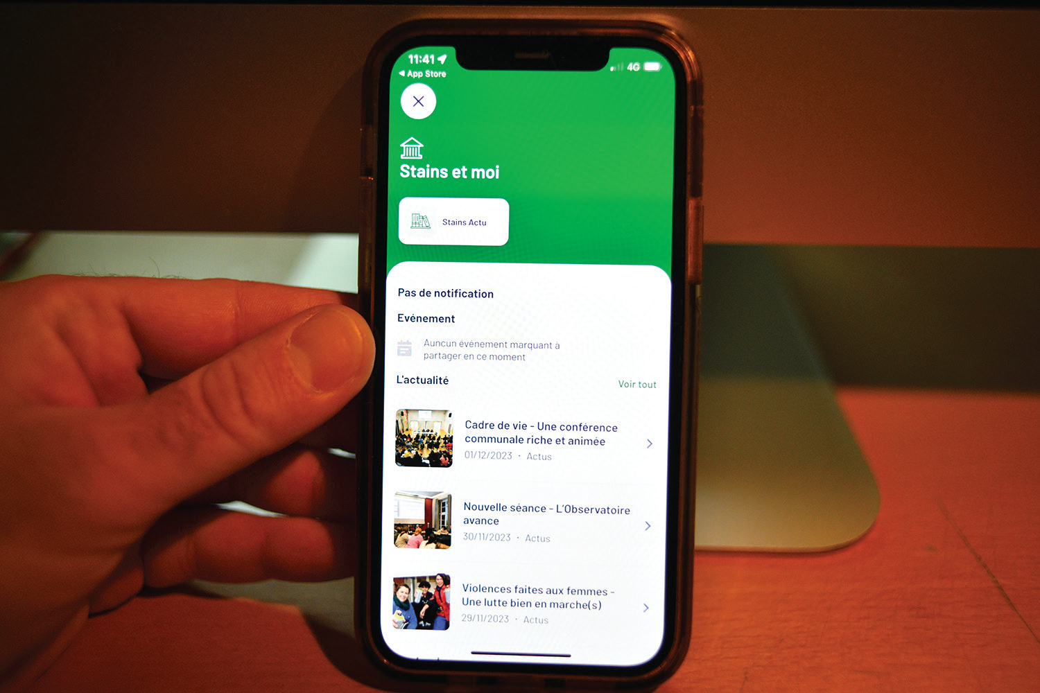 Application Mobile Instains