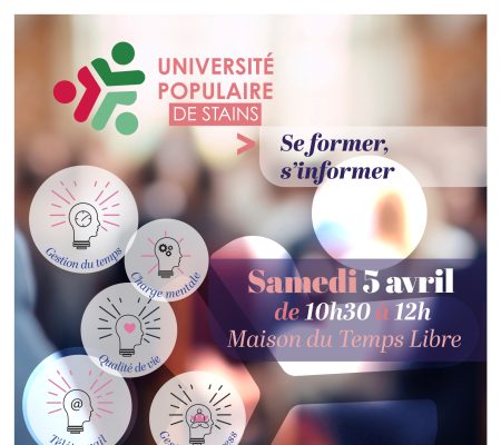 université populaire de stains - avril 2025