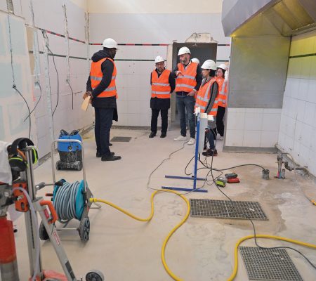 chantier restaurant municipal stains