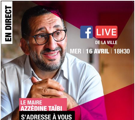 facebook live budget maire de stains avril 2025